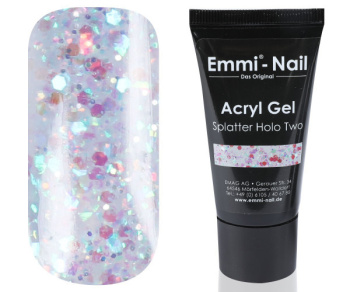 16335 Emmi-Nail Acrylic Gel Tuba Splatter Holo Two 30g