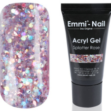 16336 Emmi-Nail Acrylic Gel Tube Splatter Rose 30g