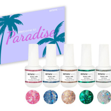 00283 3D trblietavá sada "Vitajte v raji"