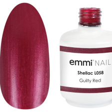 98101 Emmi Shellac UV/LED farba Guilty Red -L058-