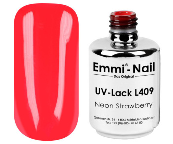 95502 Emmi Shellac UV/LED farba Neon Strawberry -L409-