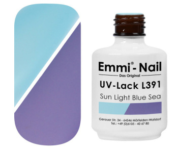 95395 Emmi Shellac/ UV lak Sun Light Blue Sea -L391-