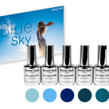 00214 Emmi Shellac sada UV/LED farieb "Blue sky"