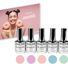00209 Emmi Shellac sada UV/LED farieb "Milujem pastely"