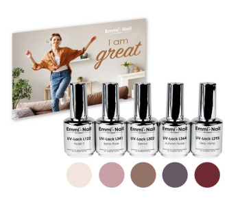 00031 Emmi Shellac sada UV/LED farieb "Som skvelá"