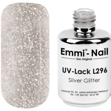 98032 Emmi Shellac UV/LED Polish Silver Glitter -L296-