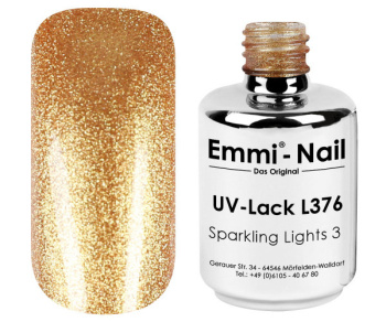 95375 Emmi Shellac UV/LED lak Sparkling Lights 3 -L376-
