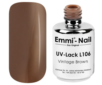 98086 Emmi Shellac UV/LED lak Vintage Brown -L106-