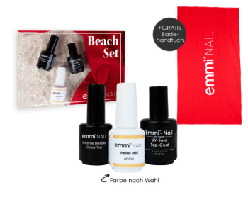 00284 Plážová sada Emmi-Nail UV-Lacquer vrátane osušky ZDARMA