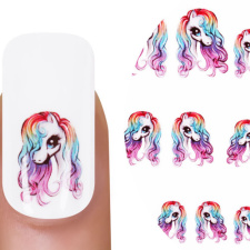 80240 Emmi-Nail Water Tattoo Rainbow Unicorn