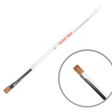 16855 Emmi štetec na gél na nechty veľ 8 rovno 100% Kolínsky