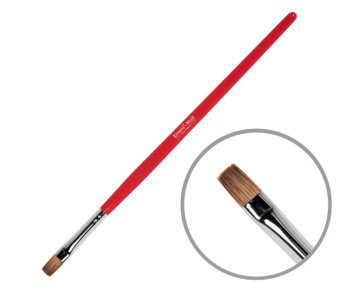 16867 Emmi-Nail GenerationRed Brush Gr. 6 rovný