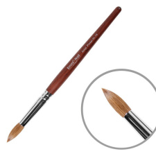 17059 Emmi-Nail akrylový štetec veľkosti 16, 100% ľudské vlasy