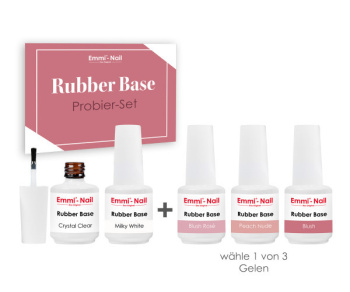 00052 Emmi-Nail Rubber Base skúšobná sada