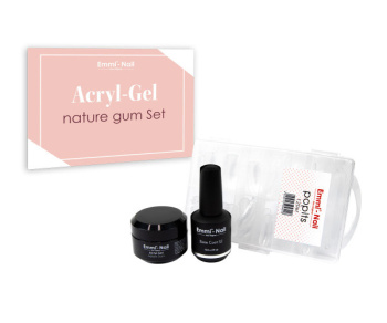  Emmi-Nail súprava prírodných žuvačiek s akrylovým gélom