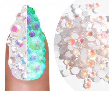 84173 Emmi-Nail kamienky "Glow" White