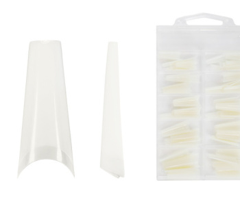 16071 Emmi-Nail Coffin tip box 100 natural