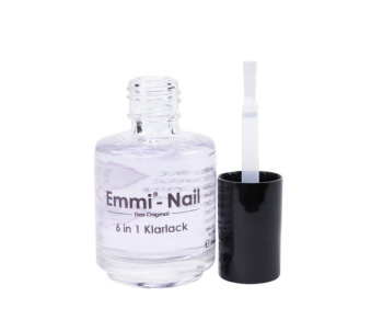 95570 Emmi Nail 6v1 bezfarebný lak 15ml