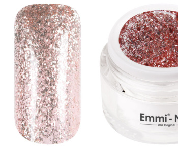 98763 Emmi-Nail Color Gel Fairy Glitter Rose 5ml -F126-