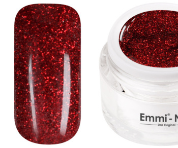 16940 Emmi Nail Glitter Gel Magical Red -F441-